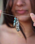 Untamed Necklace: 18" Silver Chain