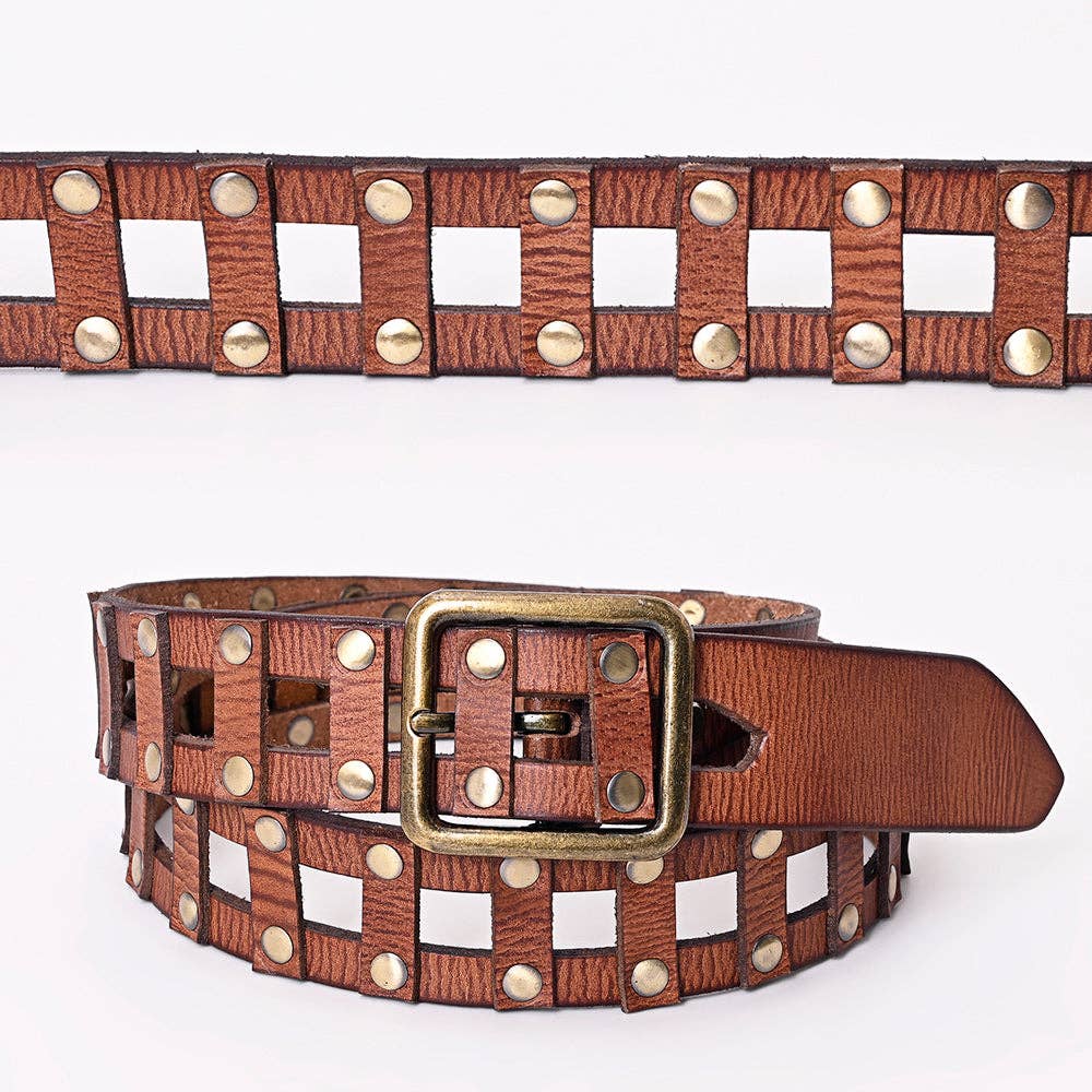 LC-ADBLF198 Leather Belt - S