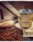 Sawdust Scented Candle