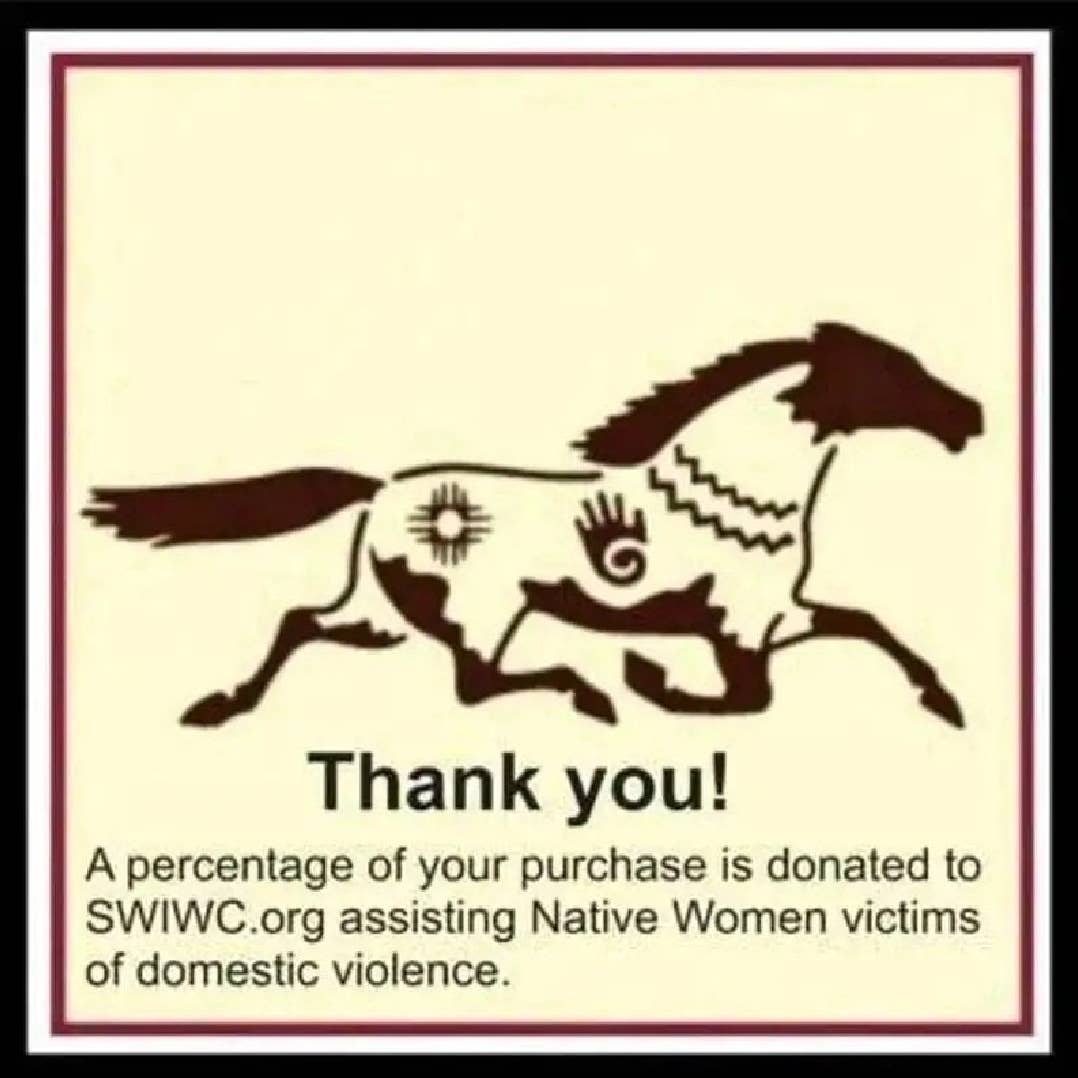 Turquoise and Glass Bead Necklace- Native Made