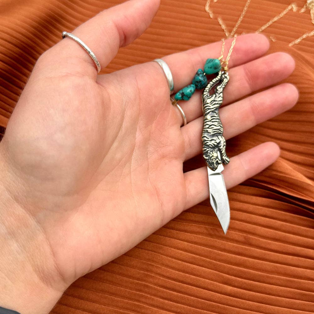 Untamed Necklace: 18" Silver Chain