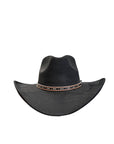 Ace High Suede Cowboy Hat- Black