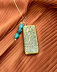 Flicker Lighter Necklace: 22" Silver Chain