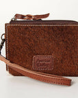 ADBG821D- Coin Purse Wristlet - Brown
