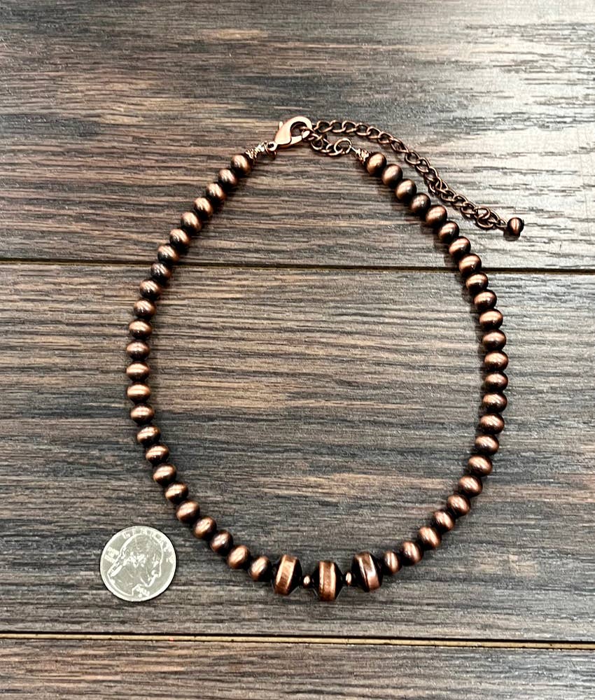 739634, 16" Copper Necklace
