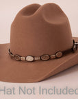 Toronto Concho Hat Band- Black