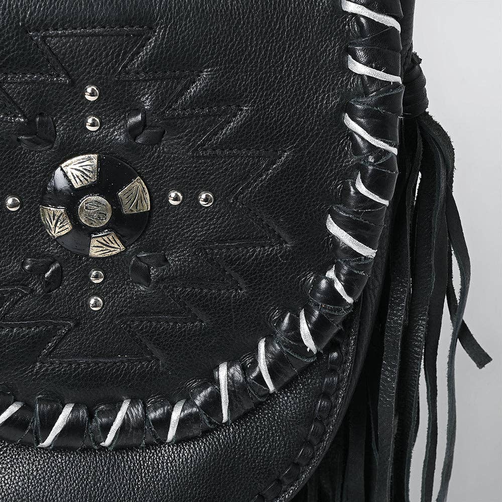 ADBGM635 Crossbody Fringe Bag