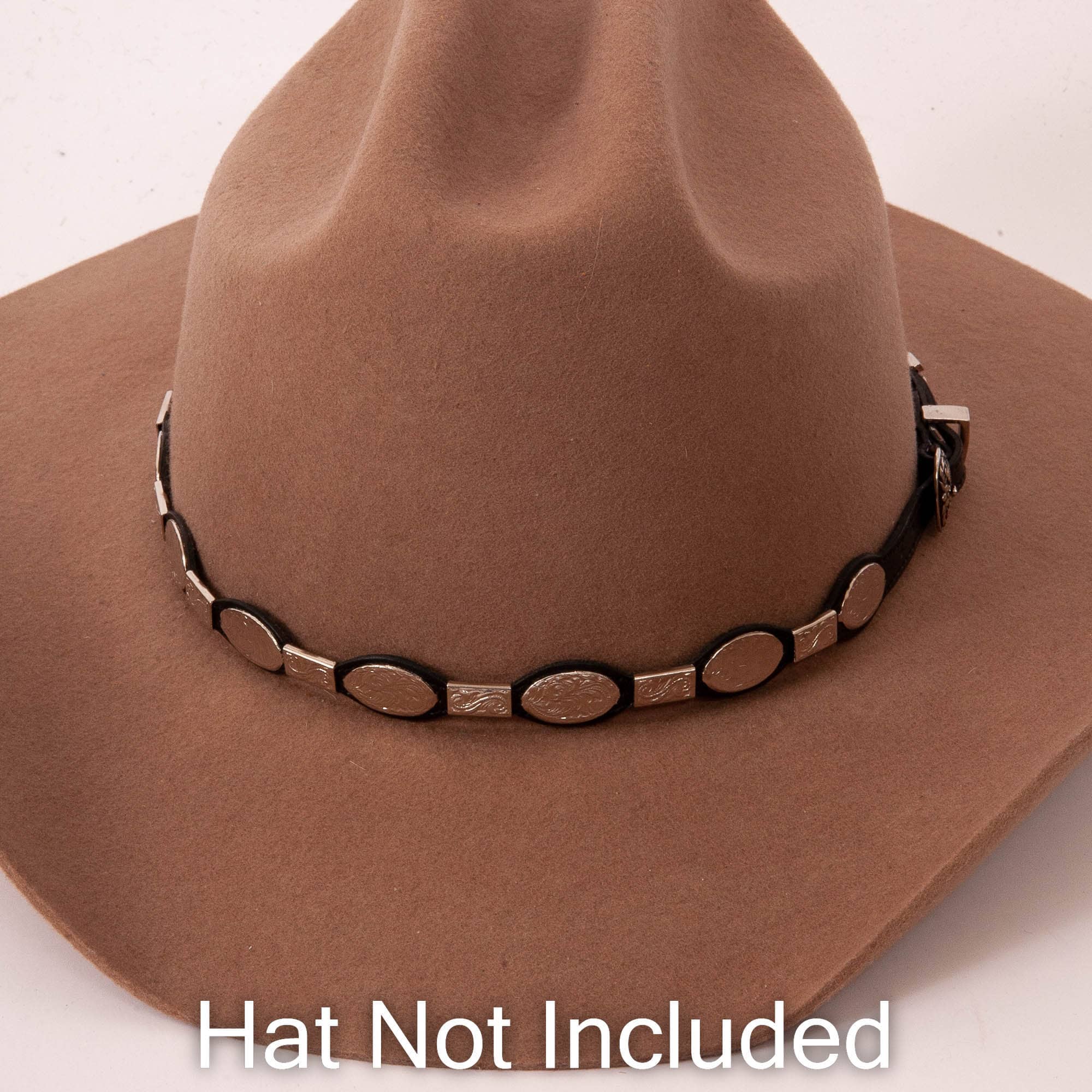 Toronto Concho Hat Band- Black