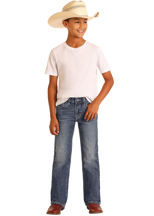 BOYS- BB_3482- Bootcut Denim-