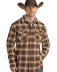 Plaid Shacket- BM92c02302