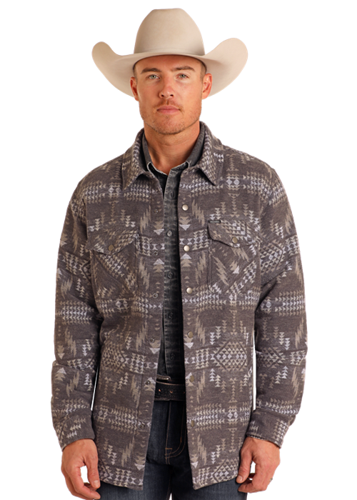 Aztec Shacket- BM92C05543