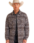 Aztec Shacket- BM92C05543