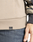 Colored Blocked Hoodie- Camo-