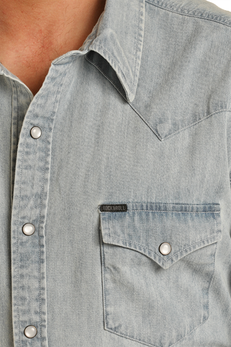 BMN2S03701- Light Denim Shirt-