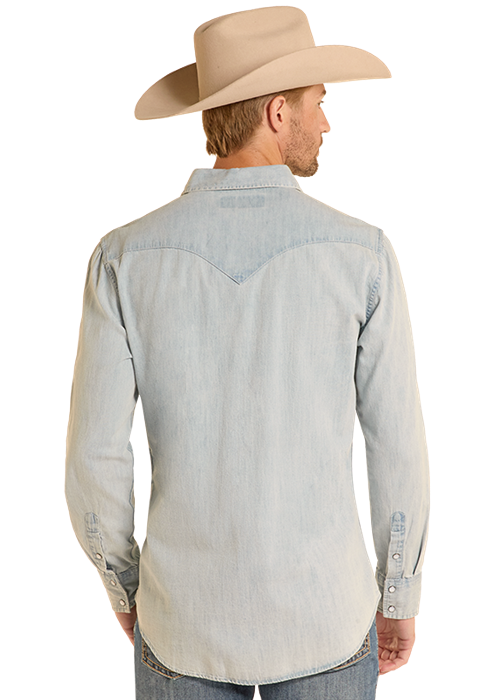 BMN2S03701- Light Denim Shirt-