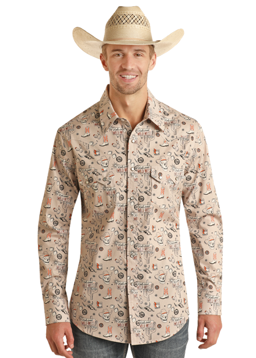Snap Shirt- BMN2S03950