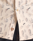 Print Snap Shirt- BMN2S05837