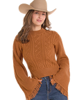 Sweater- BW32T09398- Rust