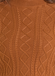 Sweater- BW32T09398- Rust