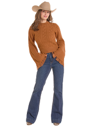 Sweater- BW32T09398- Rust