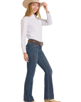 BW4RD07203- Midrise Riding Jean-