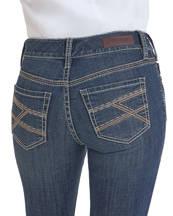 BW4RD07203- Midrise Riding Jean-