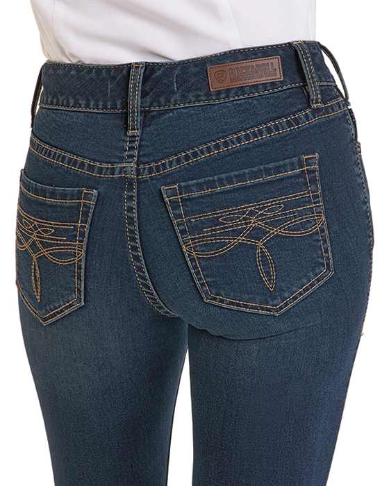 BW4RD07205- Midrise Riding Jean-