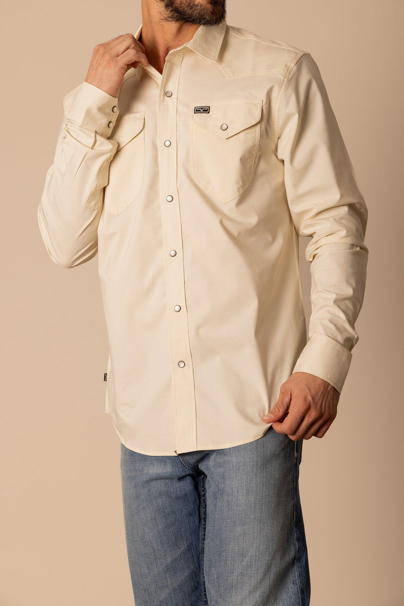 Blackout Shirt- Natural-