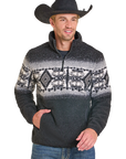 Aztec Fleece - DM91C06185- Black