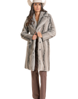 DW92C09321- Faux Fur Coat-