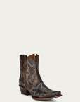 L5917- Black Brown Bootie