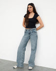 Low-Rise Parallel - Vintage Blue-
