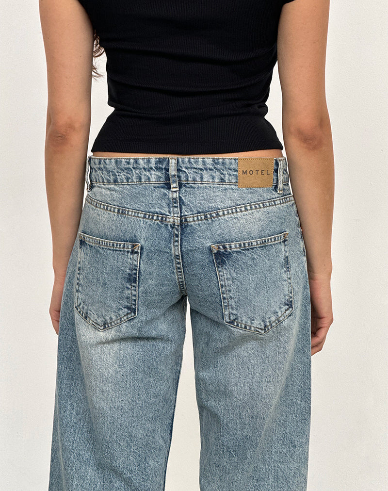 Low-Rise Parallel - Vintage Blue-