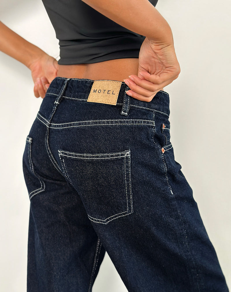 Low-Rise Parallel - Indigo-