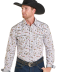 Playing Cards Snap Shirt- RMN6S07104
