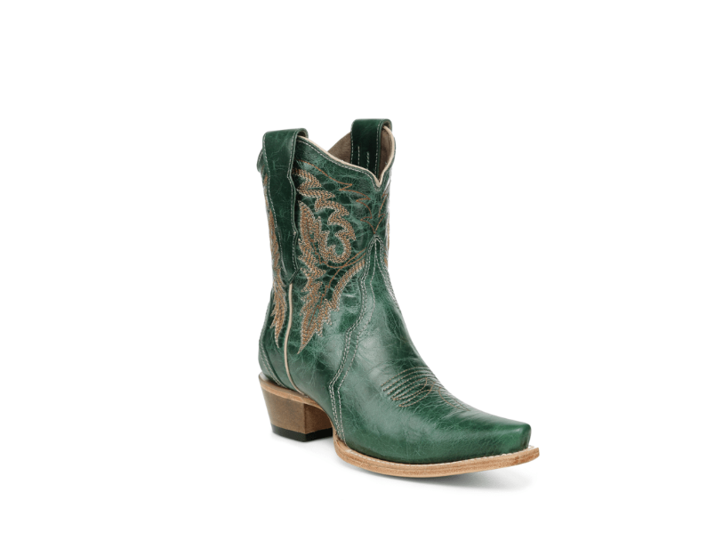 L6399- Green Ankle Boot