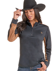 TW91T09839- 3/4 Zip Pullover-