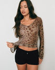 Tyanna Mesh Shirt-