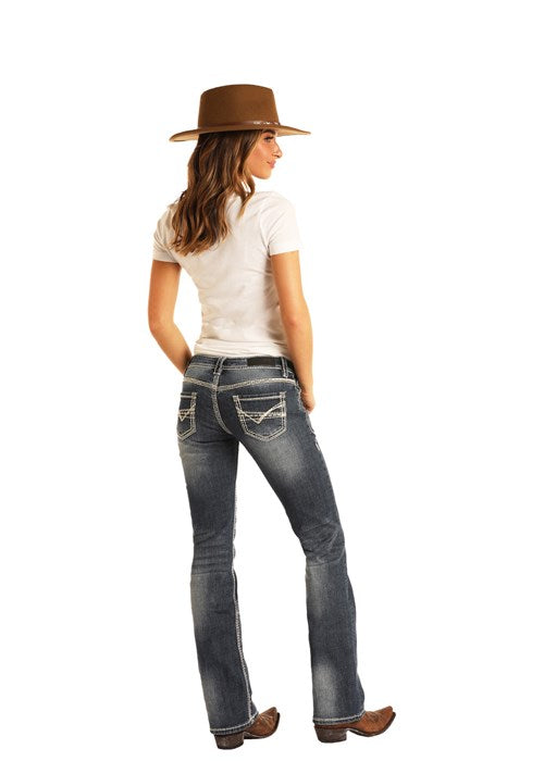 W7_9516 Low Rise Bootcut-