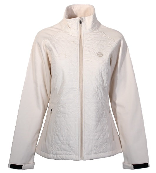 Quilted Hybrid Jacket- HJ123CR- Cream-