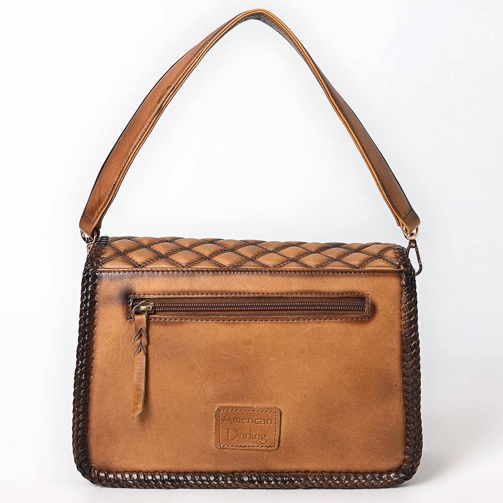ADBGM740 Cognac Leather Bag