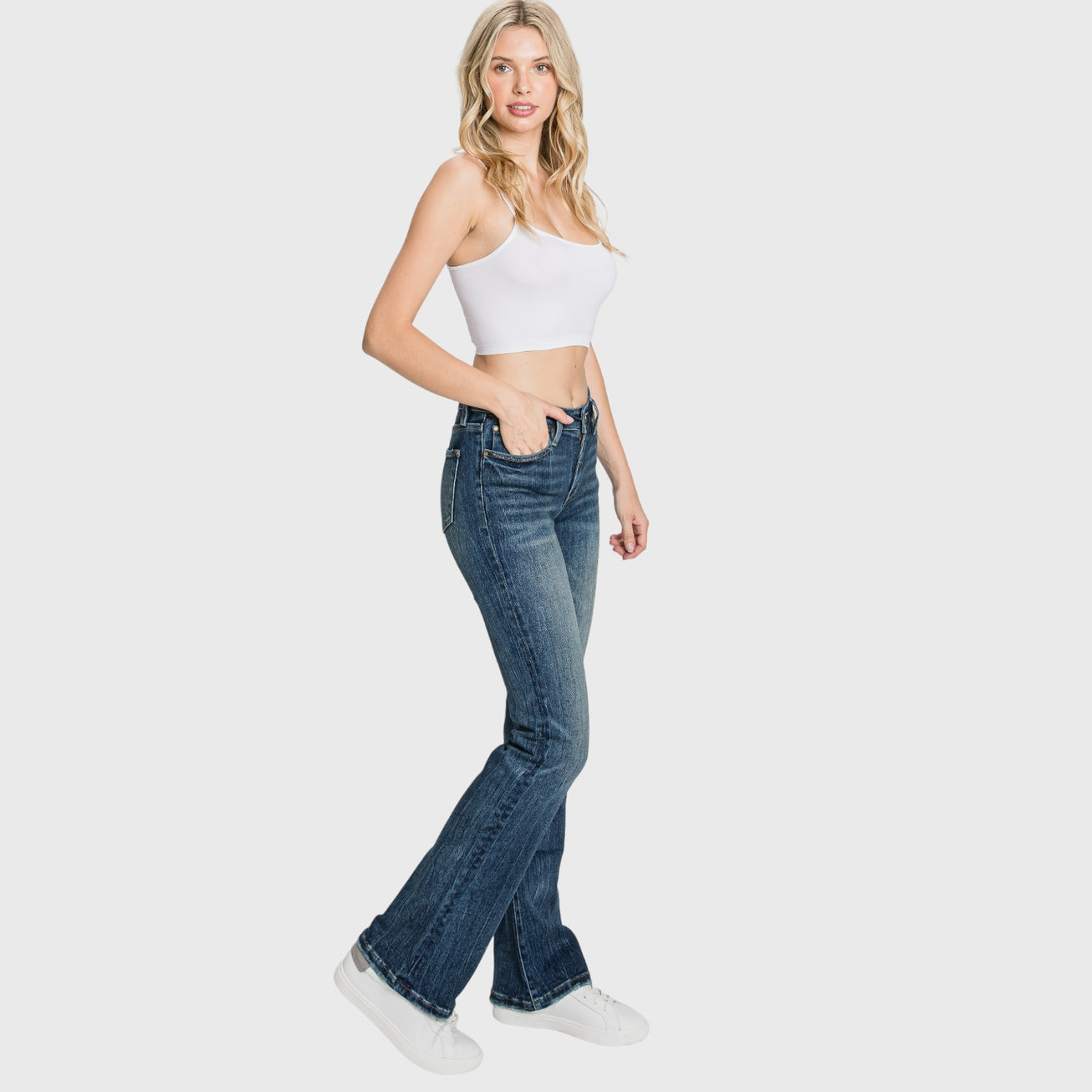 Becca Jean- MidRise- 32in- Dark-