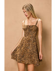 Animal Print Dress-