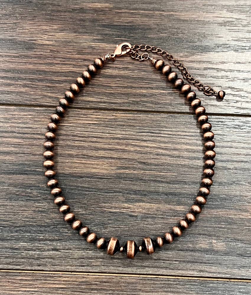 739634, 16" Copper Necklace