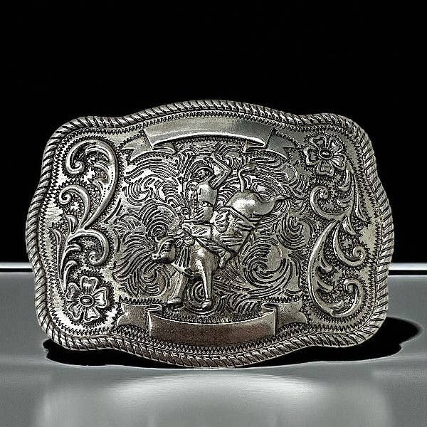 Bull Rider Belt Buckle-