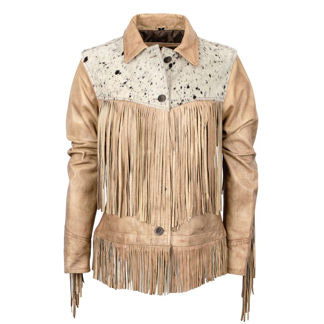 The Frontier Palomino Leather Jacket- STS6080