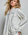 Vintage Floral Embroidered Top-