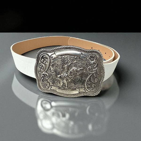 Bull Rider Belt Buckle-