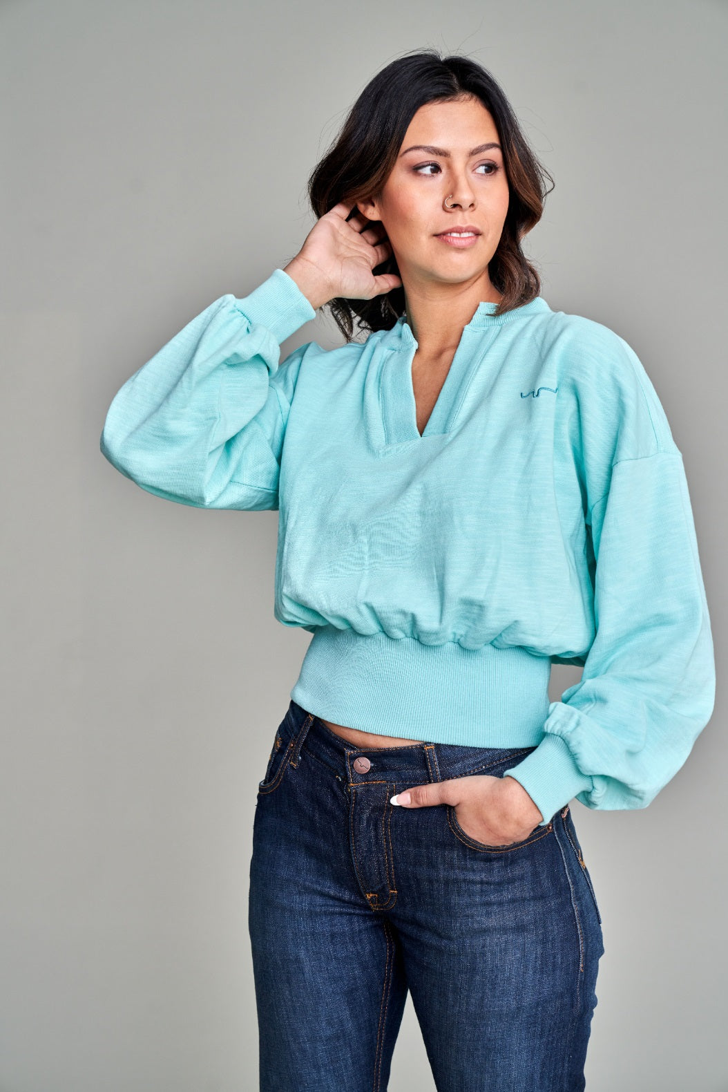 Dewey V Neck Top 