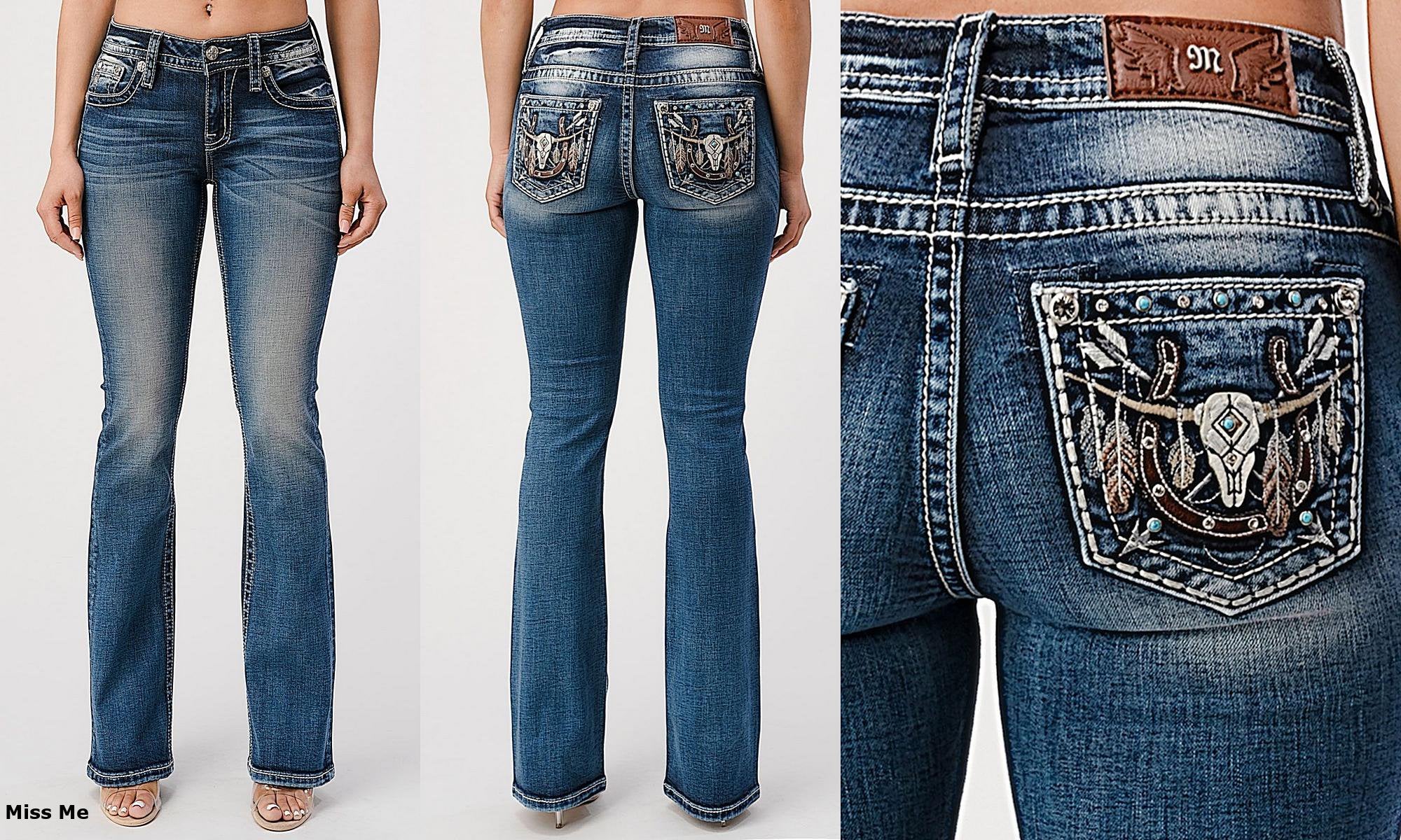 MissMe- MidBoot Longhorn/Horseshoe M3771B